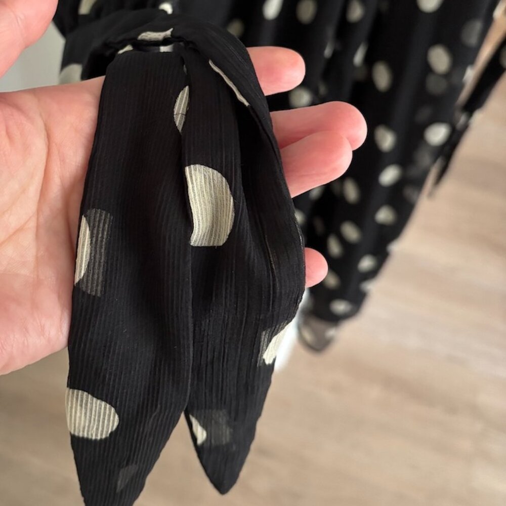 Nanushka Polka Dot Dress View 6